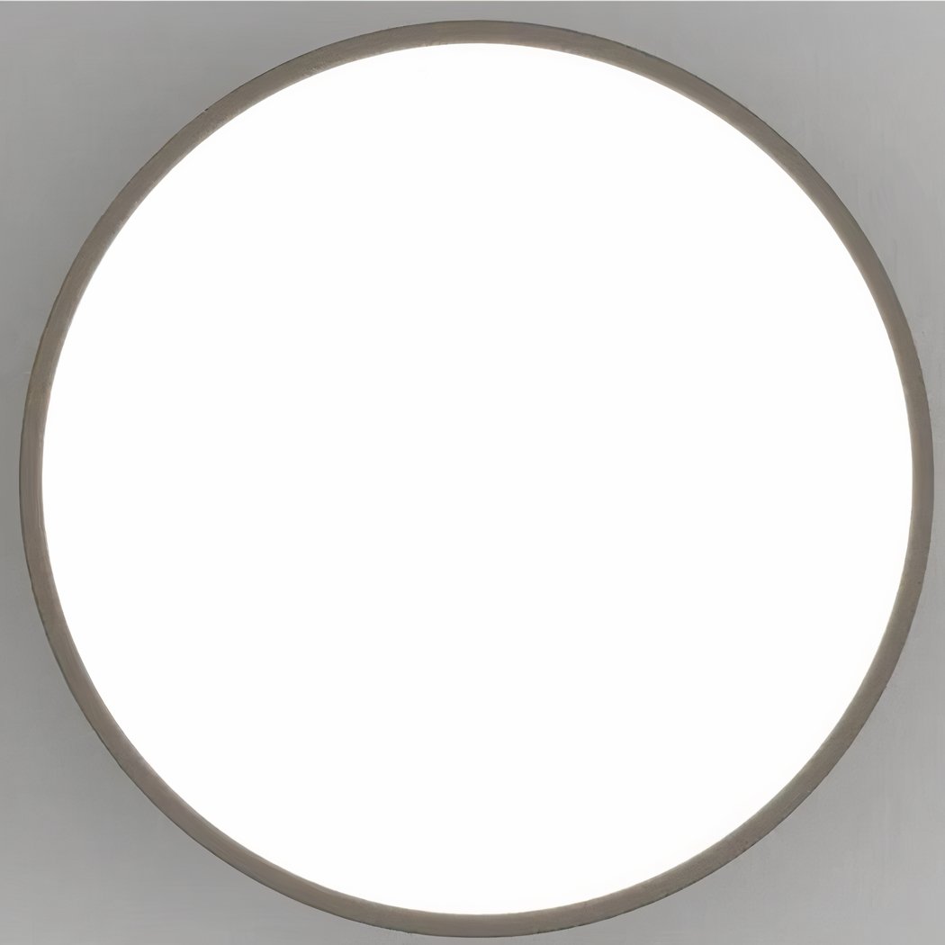 Lampadario Camera Da Letto Blu Petrolio LED Rotondo E Piatto – Vista 04