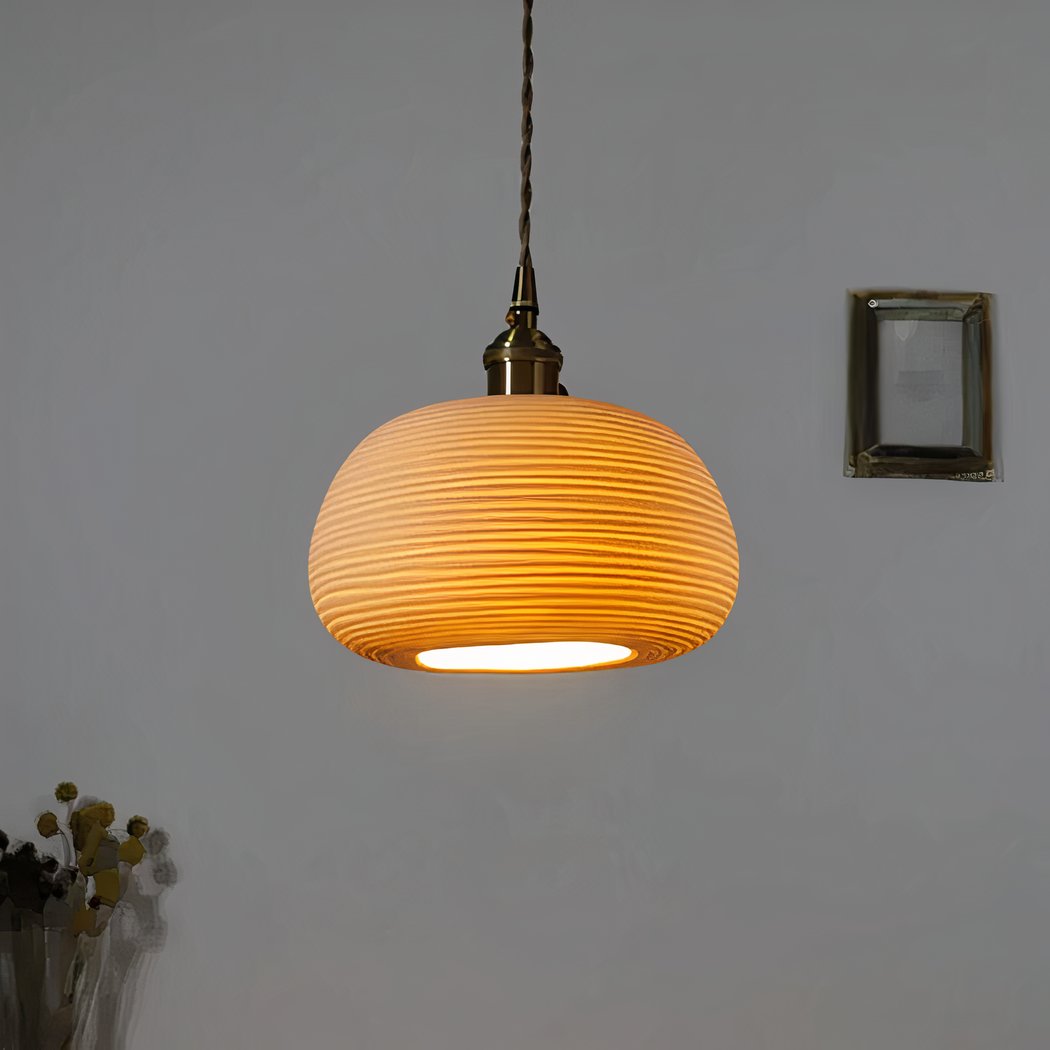 Lampadario Camera Da Letto Ceramica Tradizionale Fatto A Mano – Vista 04