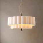Lampadario Camera Da Letto Giapponese Stile Japandi Forma Organica