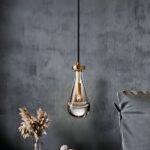 Lampadario Camera Da Letto Goccia D’acqua In Cristallo Lussuoso