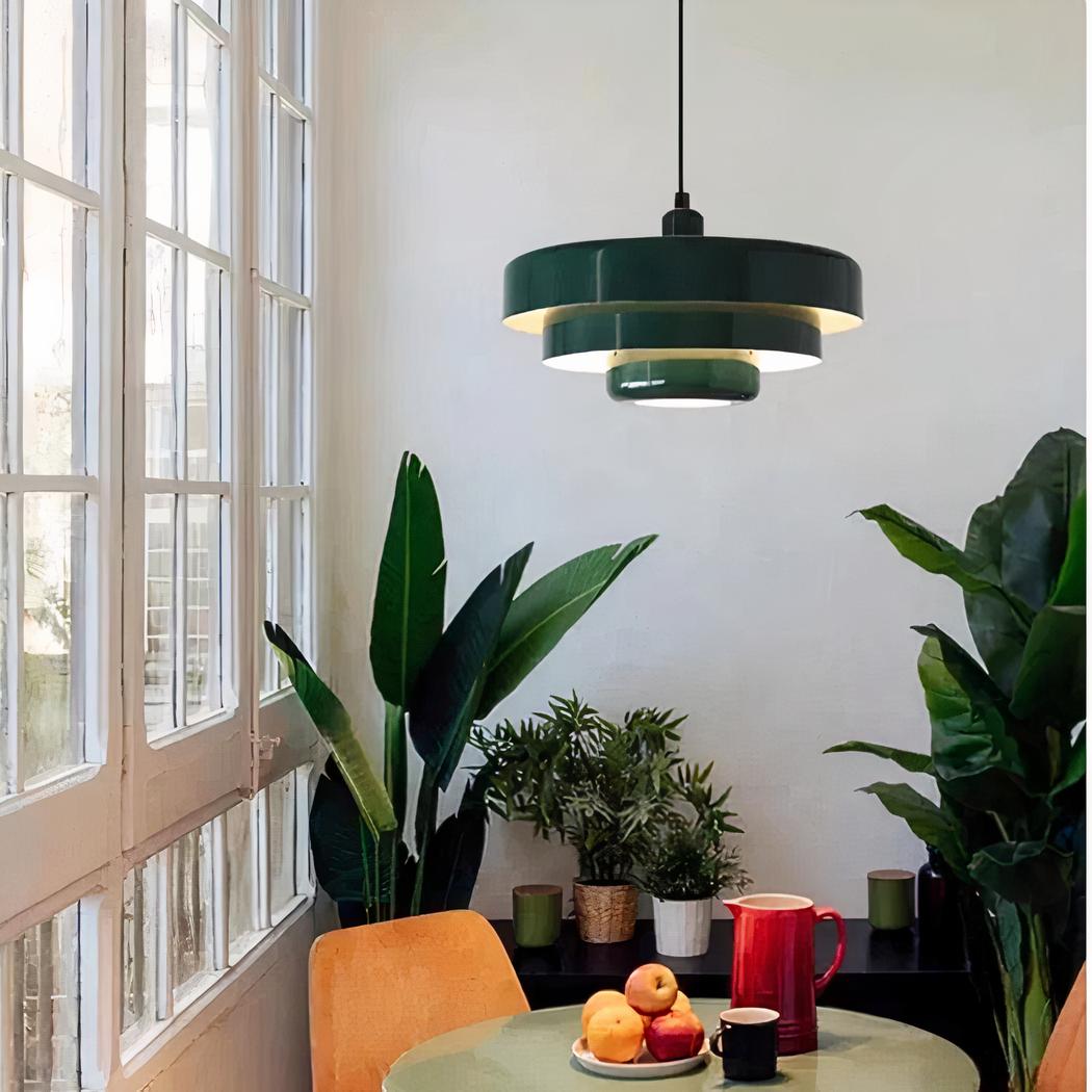 Lampadario Camera Da Letto In Alluminio In Stile Scandinavo – Vista 03