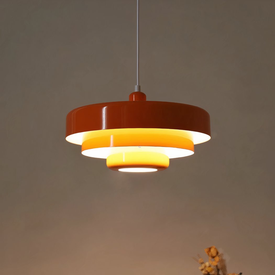 Lampadario Camera Da Letto In Alluminio In Stile Scandinavo – Vista 07