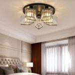 Lampadario Camera Da Letto In Cristallo Con Effetto Luminoso Unico