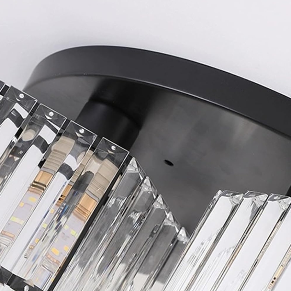 Lampadario Camera Da Letto In Cristallo Con Effetto Luminoso Unico – Vista 03