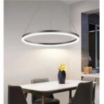 Lampadario Camera Da Letto LED Circolare In Alluminio