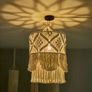 Lampadario Camera Da Letto Macramè Atmosfera Boho