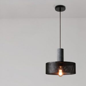 Lampadario Camera Da Letto Metallo Con Trama In Stile Moderno