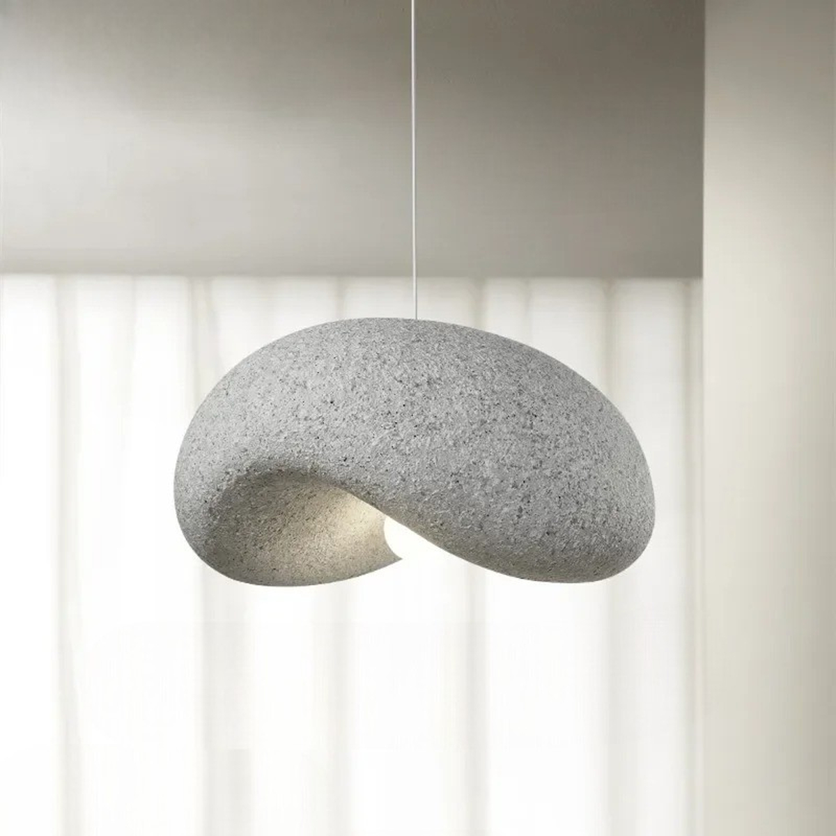 Lampadario Camera Da Letto Minimalista Japandi Wabi-Sabi