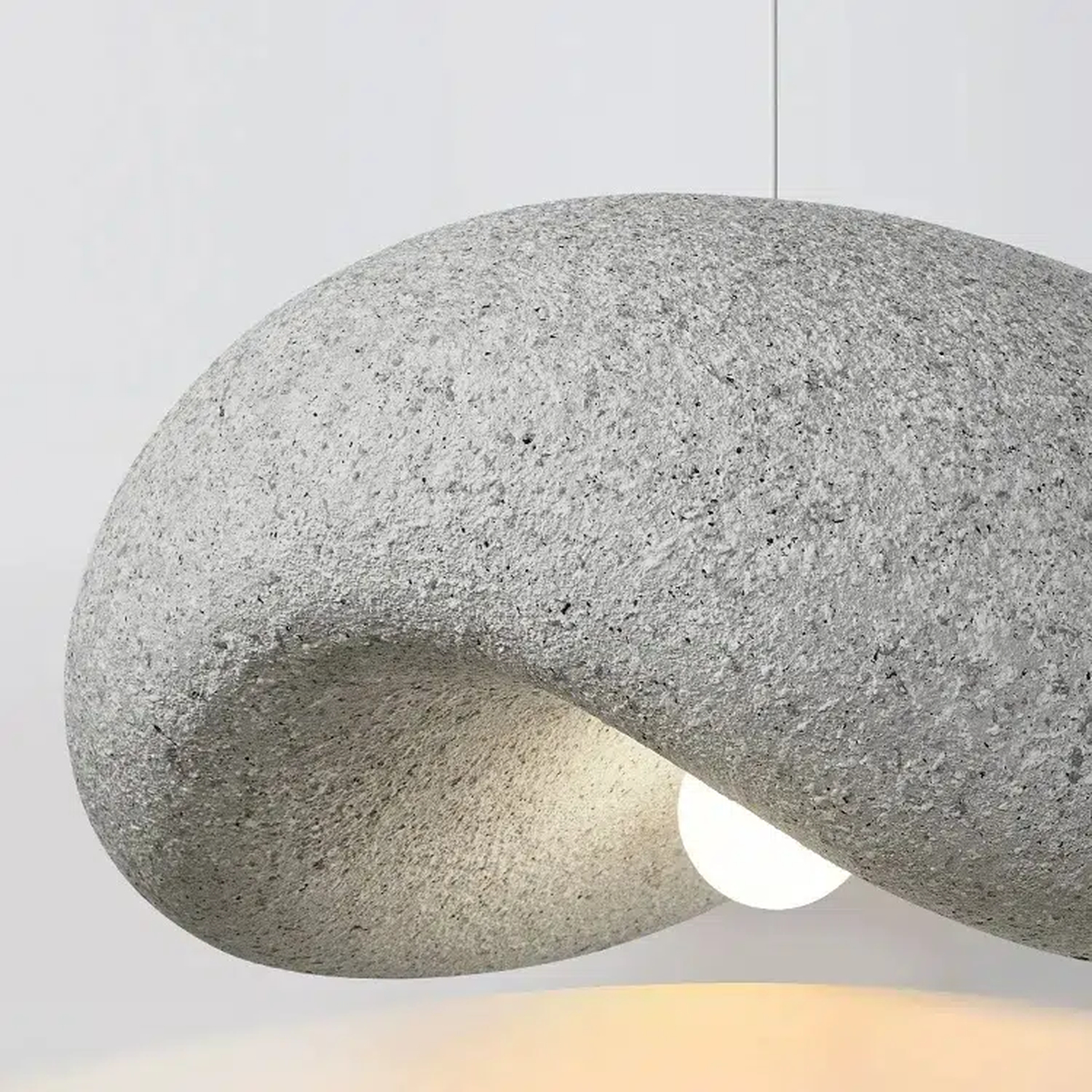 Lampadario Camera Da Letto Minimalista Japandi Wabi-Sabi – Vista 03