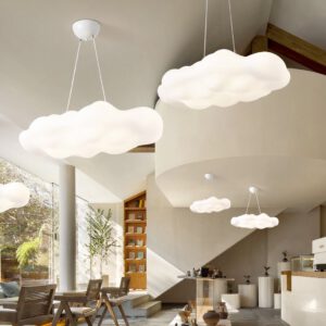 Lampadario Camera Da Letto Nuvola In Acrilico Design Moderno
