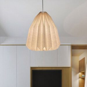 Lampadario Camera Da Letto Origami Nordico In Carta Bianca Fatto A Mano