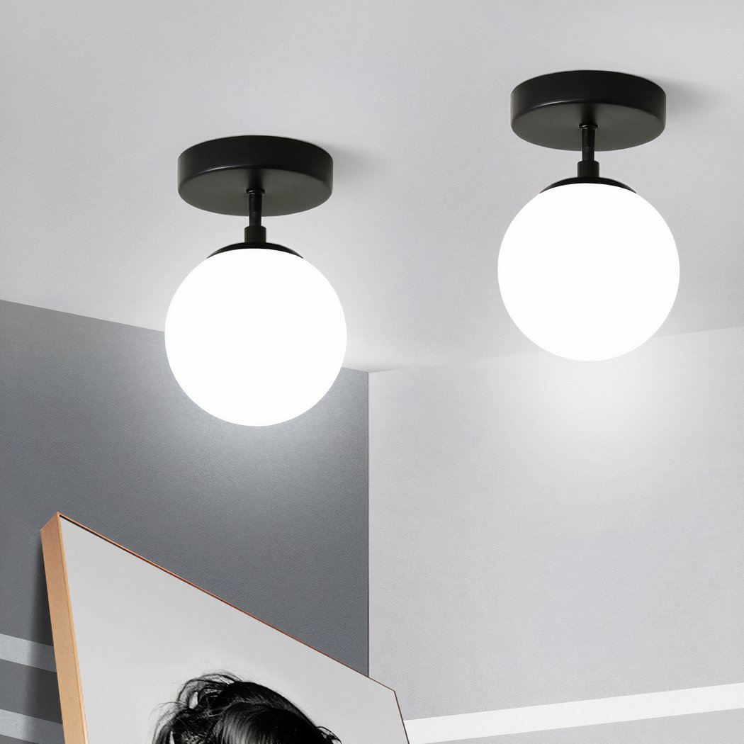 Lampadario Camera Da Letto Per Bagno LED Rotondo – Vista 03