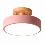 Lampadario Camera Da Letto Per Bagno LED Rotondo In Metallo