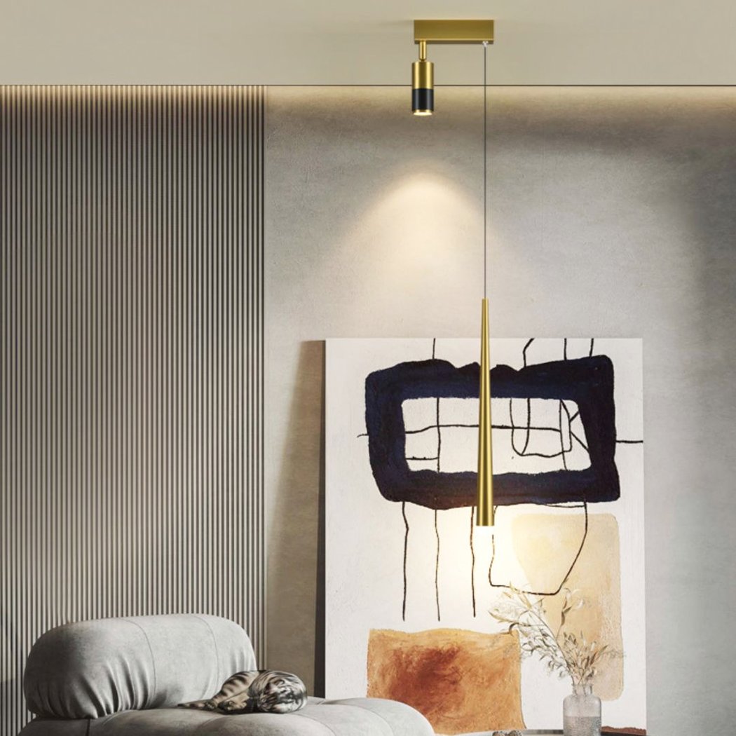 Lampadario Camera Da Letto Per Soggiorno Moderno Lussuoso Nero Oppure Oro – Vista 02