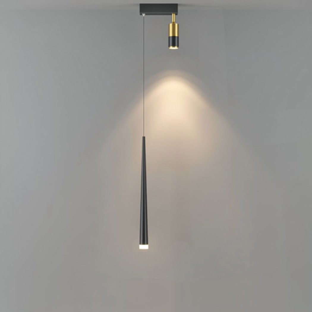 Lampadario Camera Da Letto Per Soggiorno Moderno Lussuoso Nero Oppure Oro – Vista 07