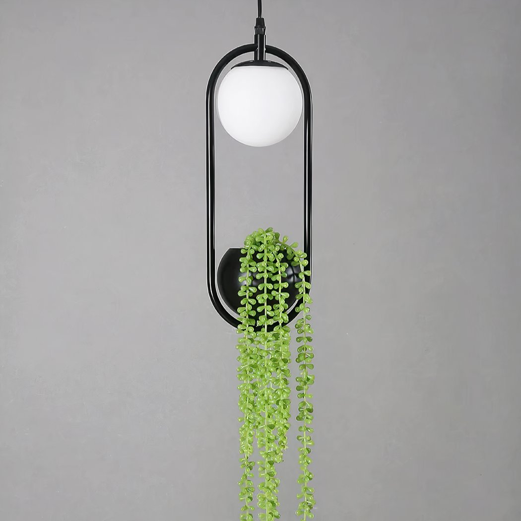Lampadario Camera Da Letto Pianta LED Dal Design Nordico