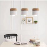Lampadario Camera Da Letto Scandinavo In Legno