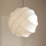 Lampadario Camera Da Letto Sfera In Carta Giapponese