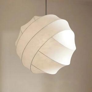 Lampadario Camera Da Letto Sfera In Carta Giapponese
