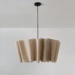 Lampadario Camera Da Letto Tessuto Decorativo Vintage In Stile Giapponese