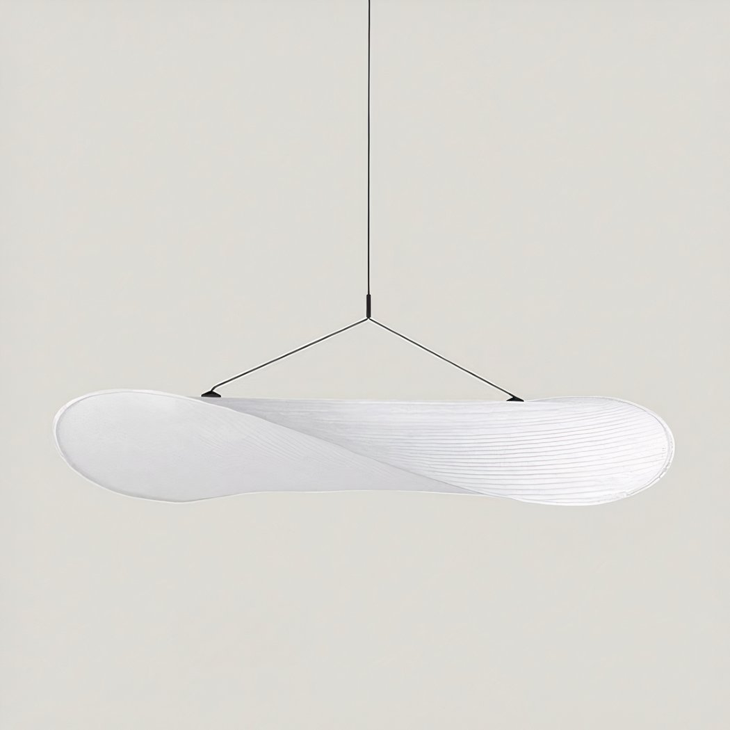 Lampadario Camera Da Letto Tessuto Moderno In Stile Giapponese