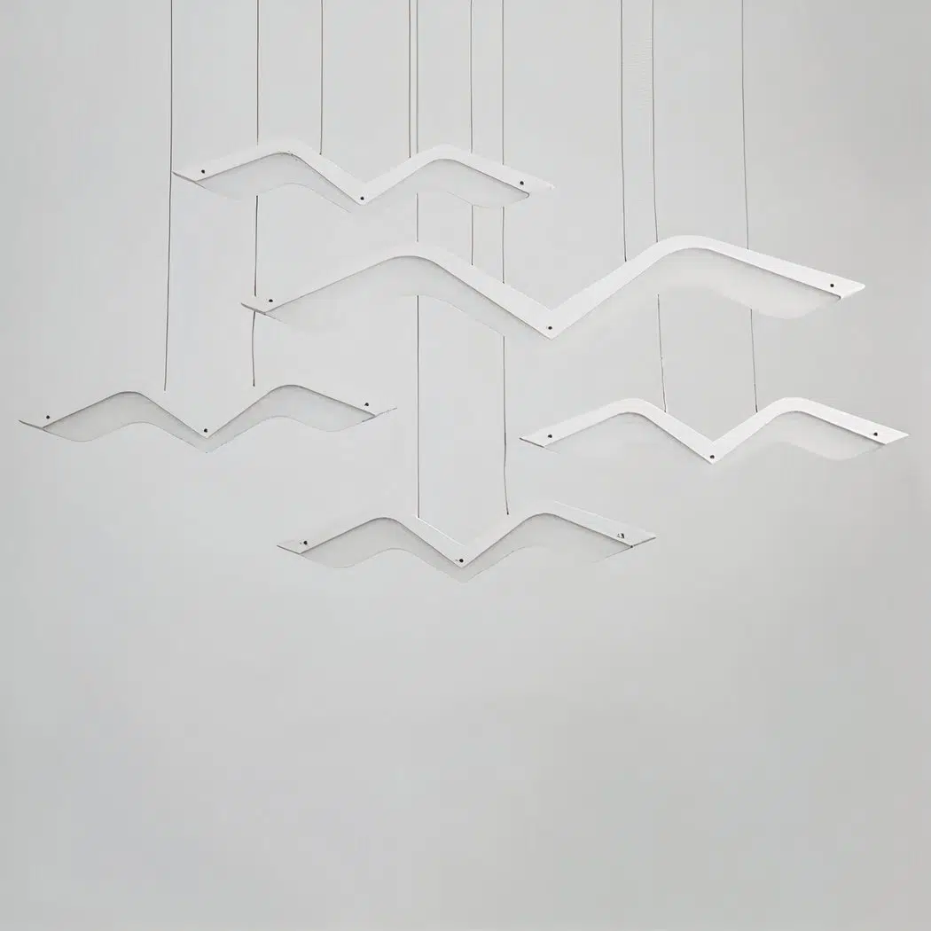 Lampadario Camera Da Letto Uccello LED Stile Nordico Moderno – Vista 02
