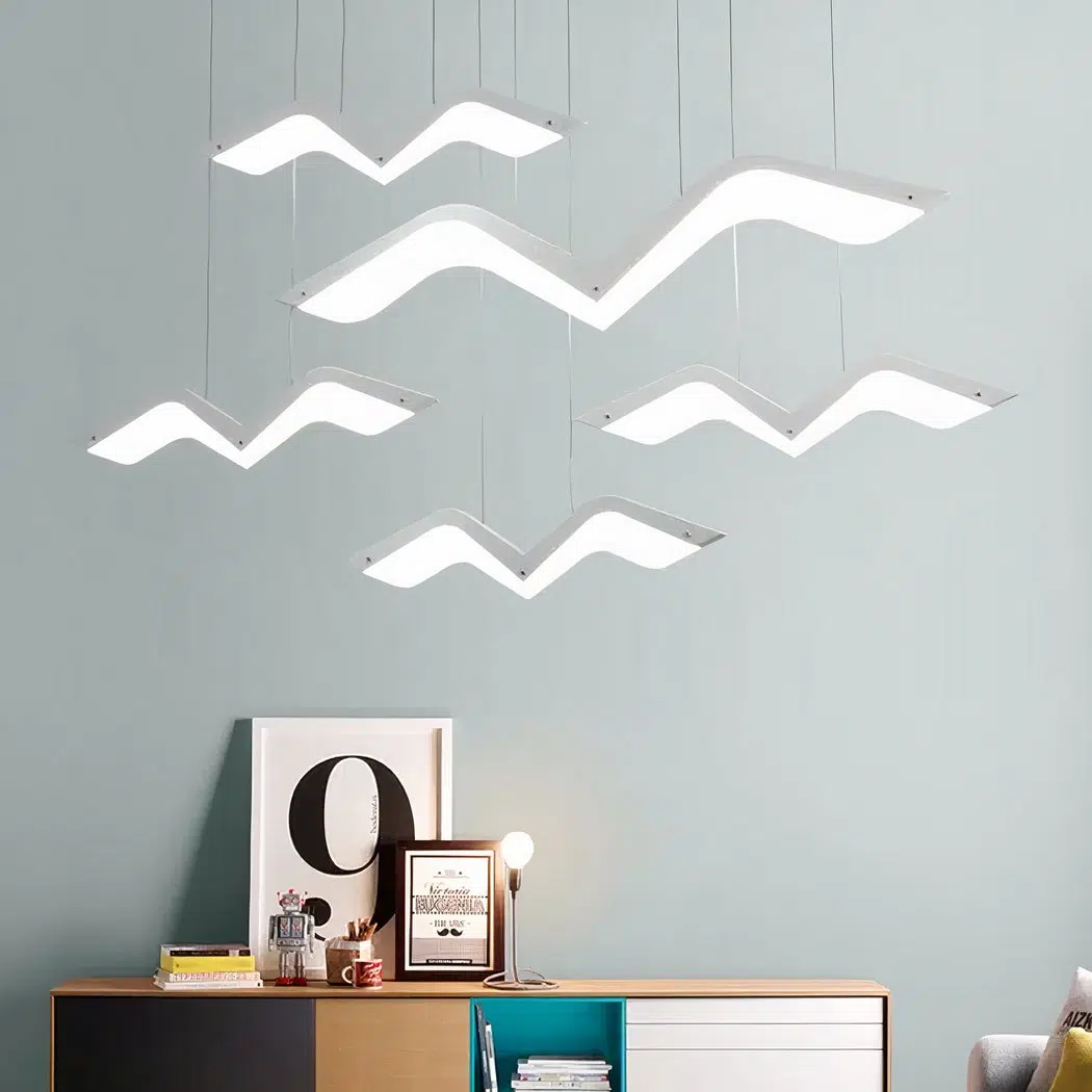Lampadario Camera Da Letto Uccello LED Stile Nordico Moderno – Vista 03